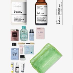 Ulta 16 Piece Beauty Bag & Travel/Sample Sizes